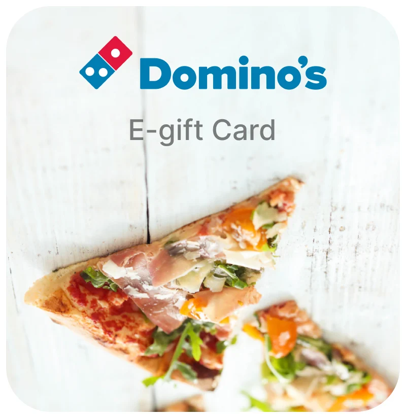 Domino's gift card